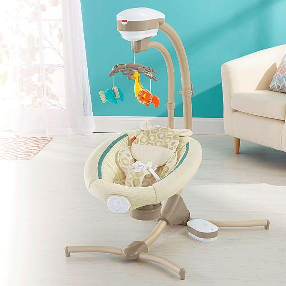 Fisher Price Soothing Savanna Cradle ‘n Swing FDH43