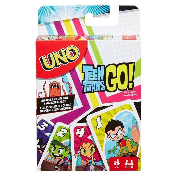 Mattel UNO Teen Titans Card Game FDJ14