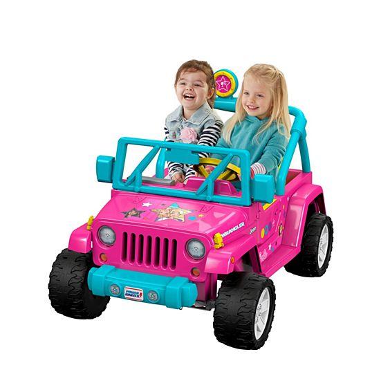 Fisher Price Power Wheels® Barbie™ Jeep® Wrangler