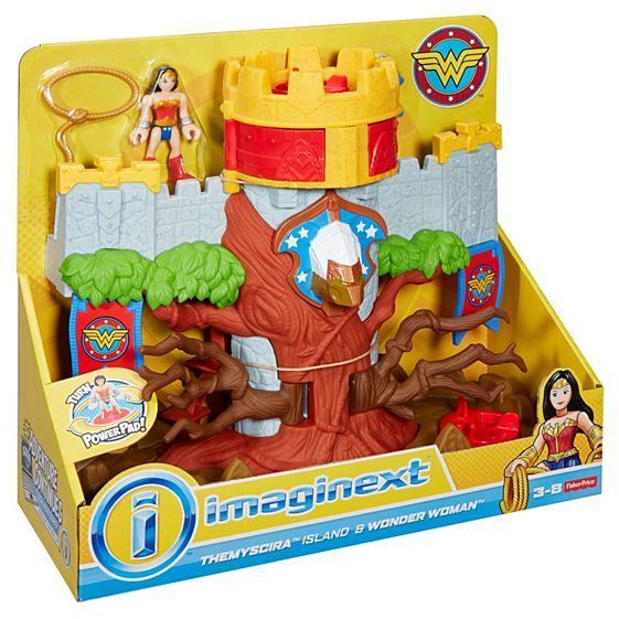 Fisher Price Imaginext DC Super Friends Themyscira Island & Wonder Woman FFY51