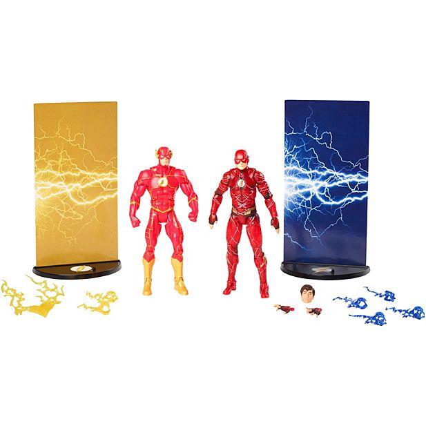 Mattel DC Comics™ Multiverse Justice League™ The Flash™ From Page To Screen 2-Pack Figure FHM13