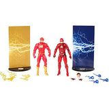 Mattel DC Comics™ Multiverse Justice League™ The Flash™ From Page To Screen 2-Pack Figure FHM13