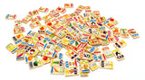 Viahart Linguisticks 100 Piece Chinese English Language Learning Wooden Blocks
