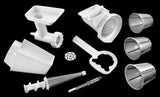 Kitchenaid Mixer Attachment Pack #1: Food Grinder & Frut/Vegetable Strainer Parts & Rotor Slicer/Shredder FPPA