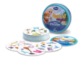 Blue Orange Spot it! Disney Frozen - Alphabet