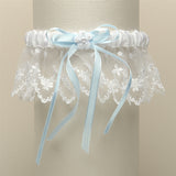 Vintage Irish Lace Inspired Wedding Garter G029