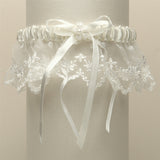 Vintage Irish Lace Inspired Wedding Garter G029