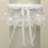 Vintage Irish Lace Inspired Wedding Garter G029