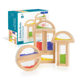 Guidecraft Rainbow Blocks – Crystal Bead G3012