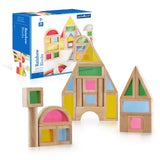 Guidecraft Rainbow Blocks 30 Pc. Set G3016