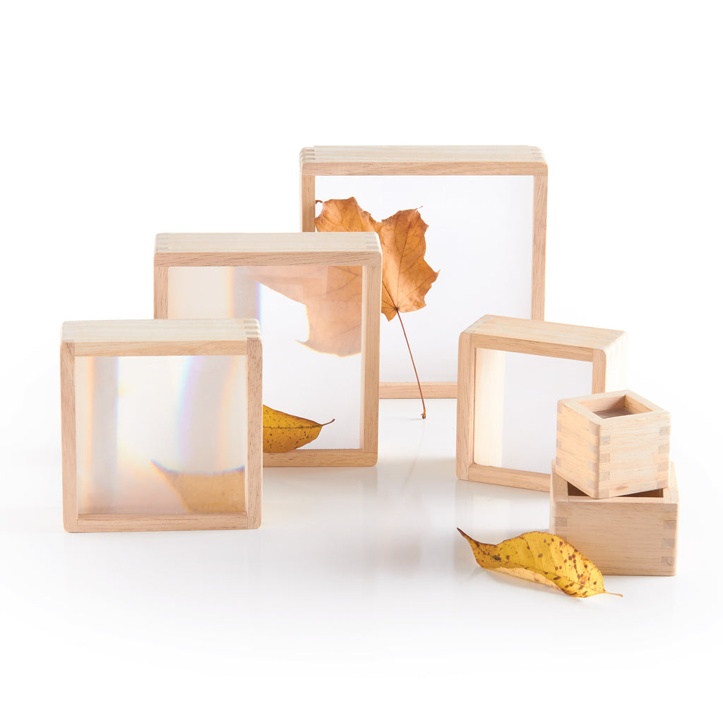 Guidecraft Magnification Blocks 6 Pieces Set G3018