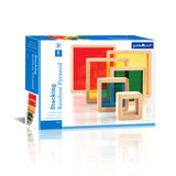 Guidecraft Stacking Rainbow Pyramid 6 pieces Set G5066