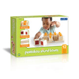 Guidecraft Peekaboo Sound Boxes 12 Pieces G5084