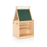 Guidecraft Desk to Easel Art Cart G51089