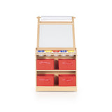 Guidecraft Desk to Easel Art Cart G51089