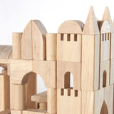 Guidecraft Tabletop Building Blocks-Start 87 pieces Set G6100