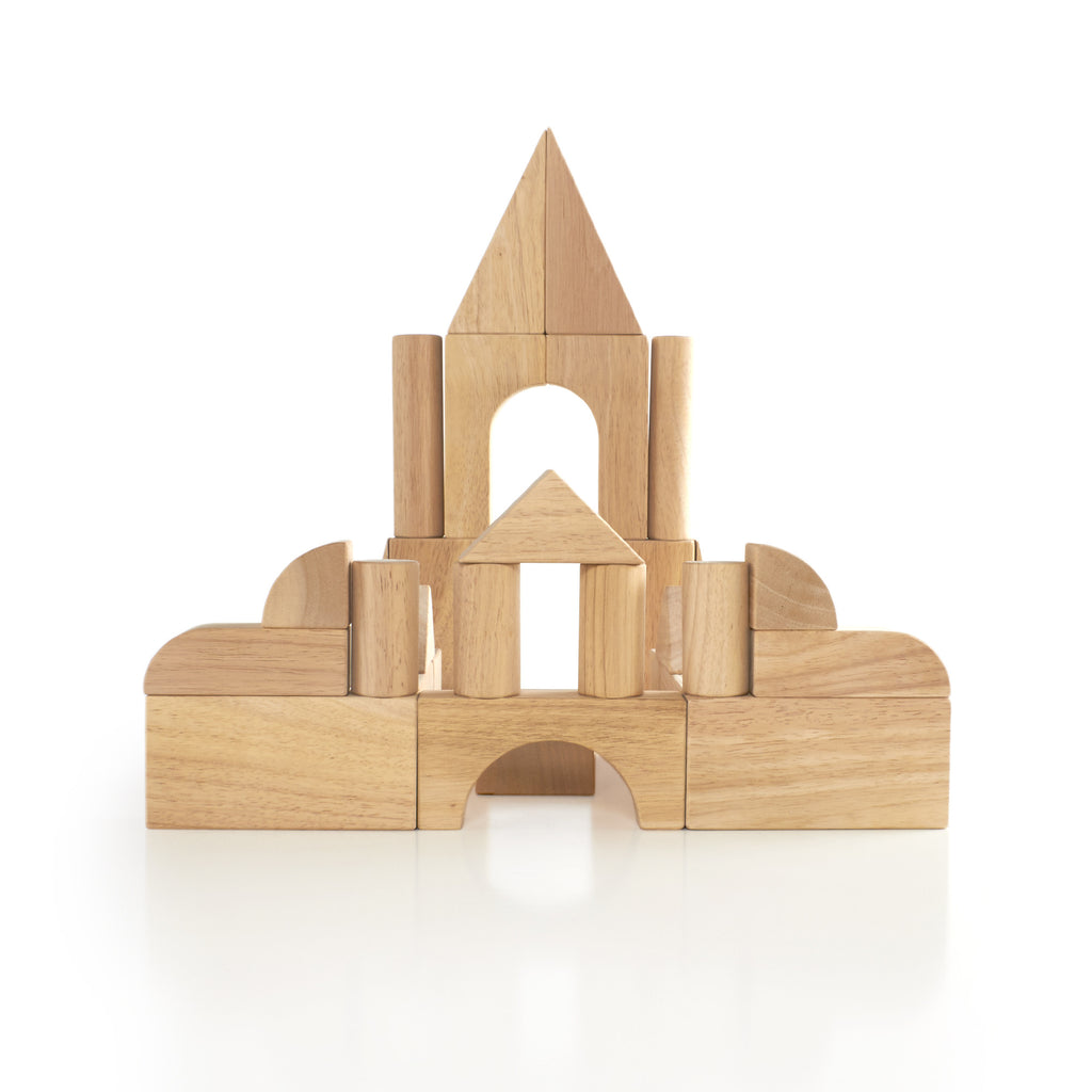 Guidecraft Block Play  - Hardwood Unit Block Set 34 Pc.  G6200