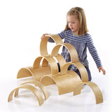 Guidecraft Arches and Tunnels 10 Pieces Set G6230