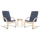 Guidecraft Kiddie Rocker Chair Set – Denim G6341K