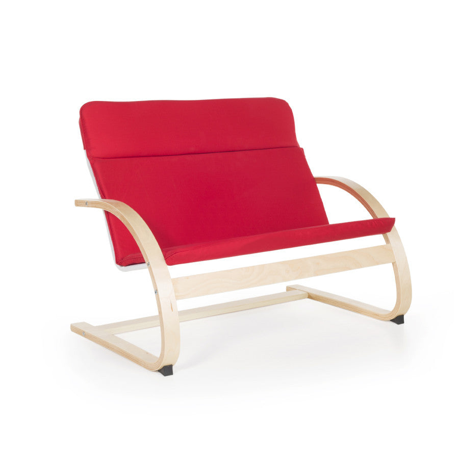 Guidecraft Nordic Couch – Red G6451K