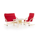 Guidecraft Kiddie Rocker Reading Area – Red G6491