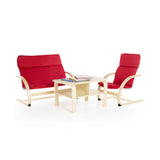 Guidecraft Kiddie Rocker Reading Area – Red G6491