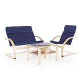 Guidecraft Nordic Rocker Reading Area – Blue G6494