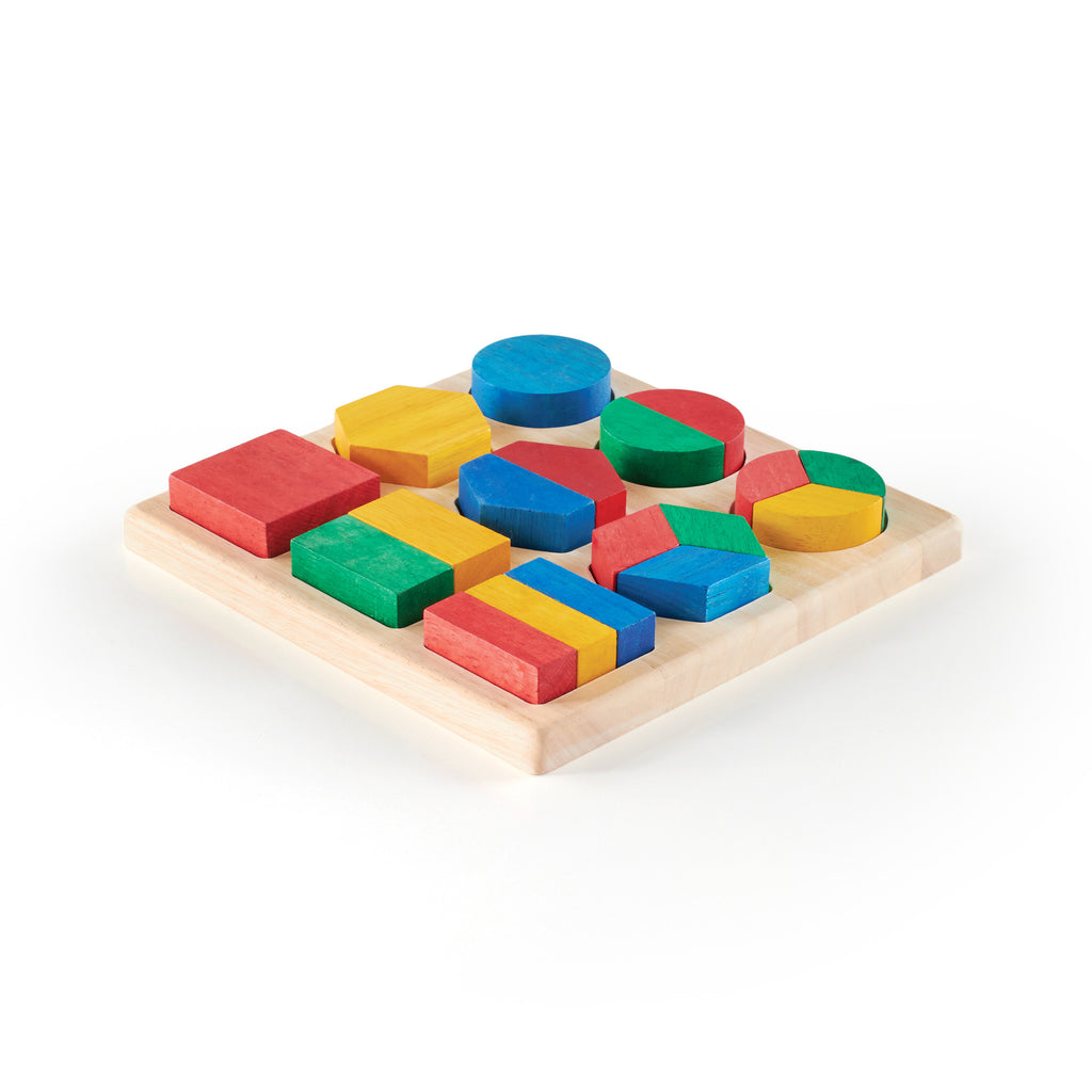 Guidecraft Fraction Action Board  18 Pieces G6701
