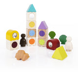 Guidecraft Sensory Stacking Blocks 17 pieces G6730