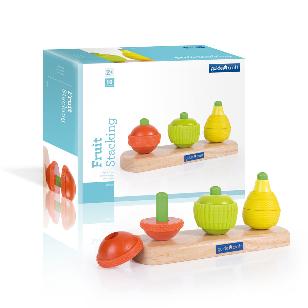 Guidecraft Fruit Stacking 10 pieces G6732