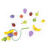 Guidecraft Count and Lace Fruit 19 Pieces G6803