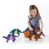 Guidecraft Block Mates Dinosaurs 20 Pieces G7602