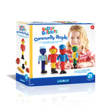 Guidecraft Better Builders® Community People 21 Pieces G8304