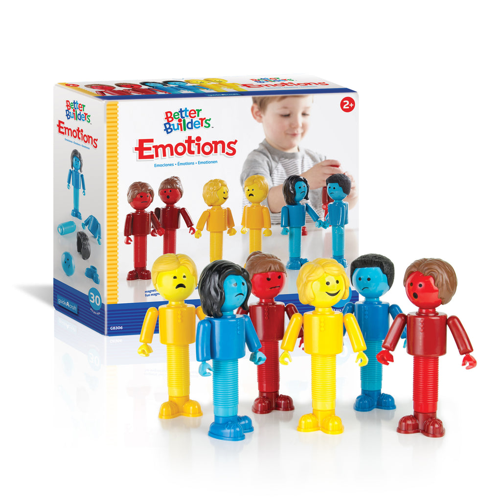 Guidecraft Better Builders® Emotions: 30 Piece Set  G8306