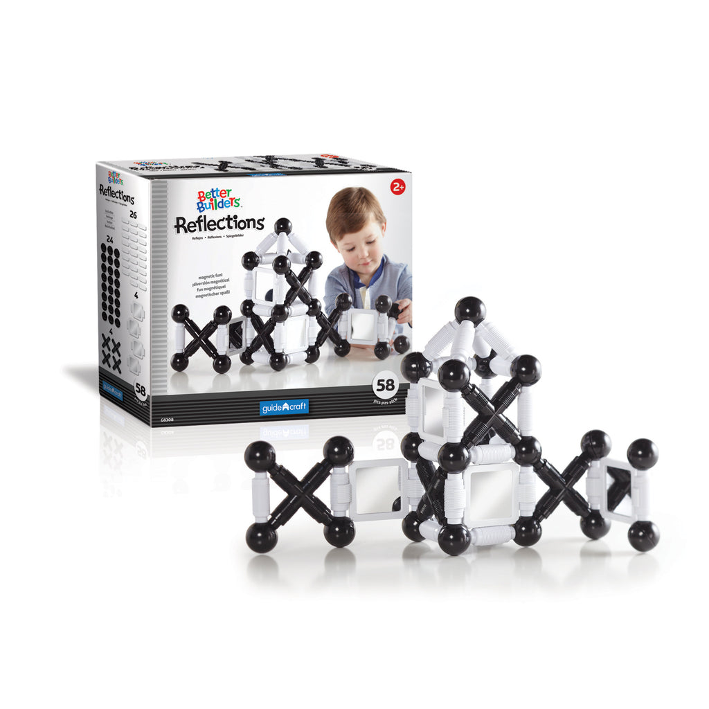 Guidecraft Better Builders® Reflections 58 Piece Set G8308