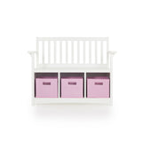 Guidecraft Classic White Storage Bench G85708