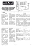 Guidecraft Classic White Storage Bench G85708
