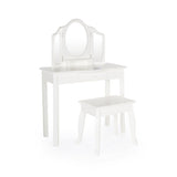 Guidecraft Classic White Vanity and Stool G85710