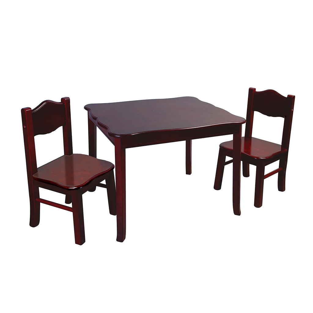 Guidecraft Classic Espresso Table & Chair G86202