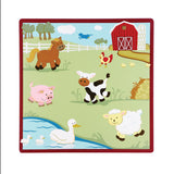 Guidecraft Farm Friends Table & Chairs Set G86702