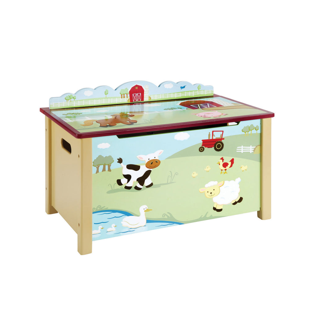 Guidecraft Farm Friends Toy Box G86704