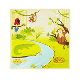 Guidecraft Jungle Party Table and Chairs Set G86902