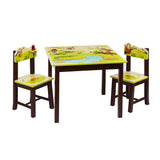 Guidecraft Jungle Party Table and Chairs Set G86902