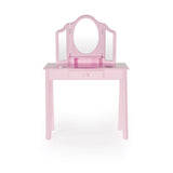 Guidecraft Vanity and Stool – Pink G87403