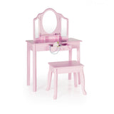 Guidecraft Vanity and Stool – Pink G87403