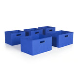 Guidecraft Blue Storage Bins – Set of 5 G89000
