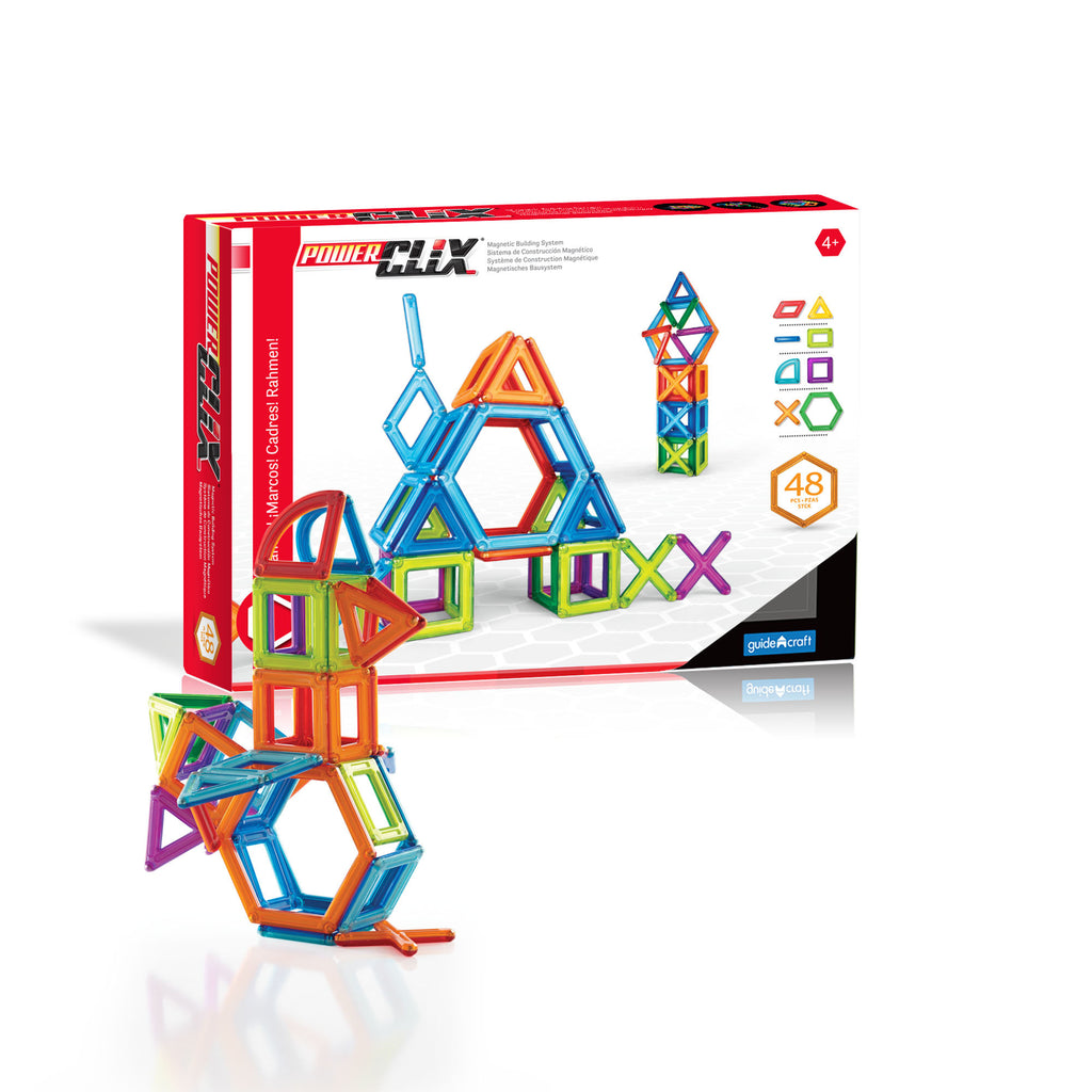 Guidecraft PowerClix® Frames 48 Piece Set G9200