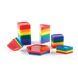 Guidecraft PowerClix® Solids 44 Piece Set G9421