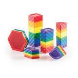 Guidecraft PowerClix® Solids 70 Piece Set G9422