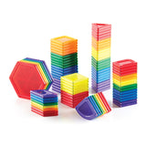Guidecraft PowerClix® Solids 94 Piece Set G9423